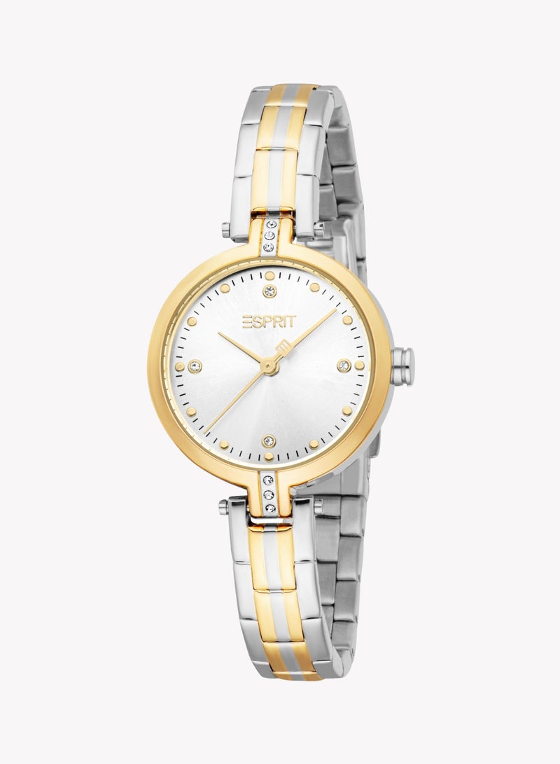 ESPRIT Women's Silver/Gold Watch | Model ES1L502M0055 - Image 1