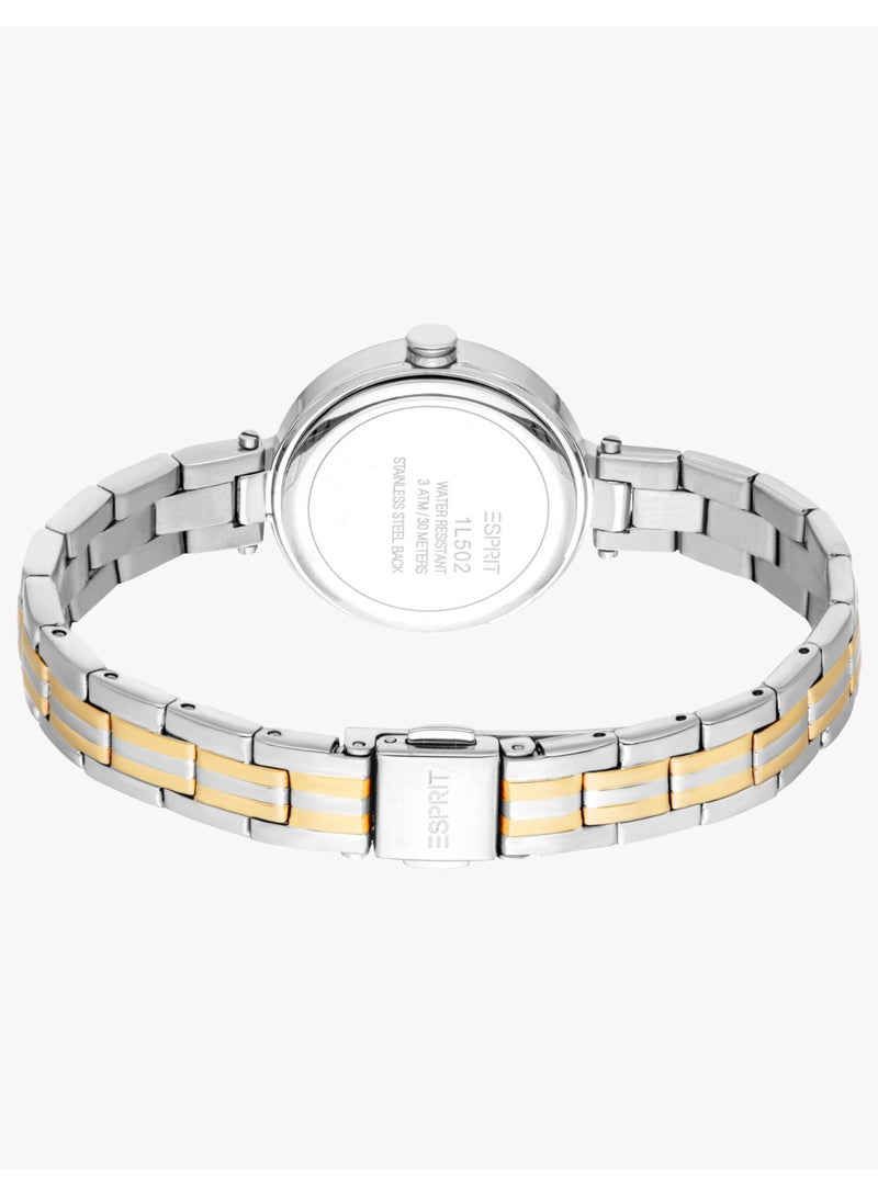 ESPRIT Women's Silver/Gold Watch | Model ES1L502M0055 - Image 3