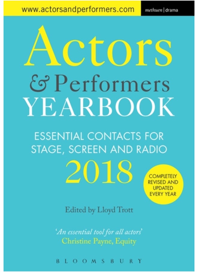 null - Actors and Performers Yearbook 2018 : Essential Contacts for Stage, Screen and Radio - Image 1