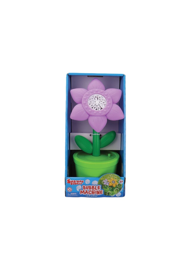 Bubbles B/O SUNFLOWER BUBBLE MACHINE WITH LIGHT, WITH 2*40ML BUBBLE SOLUTION,
3*AA BATTERIES NOT INCLUDED, 2ASTD - Image 2