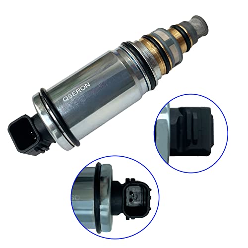 QSERON AC Compressor Control Solenoid Valve for Hyundai Sonata 2.0L 2.4L 2011-2014 Elantra Kia Optima K5, Kia Río 2018,VS16E VS18E Compressor Electronic Control Valve Replacement - Image 3