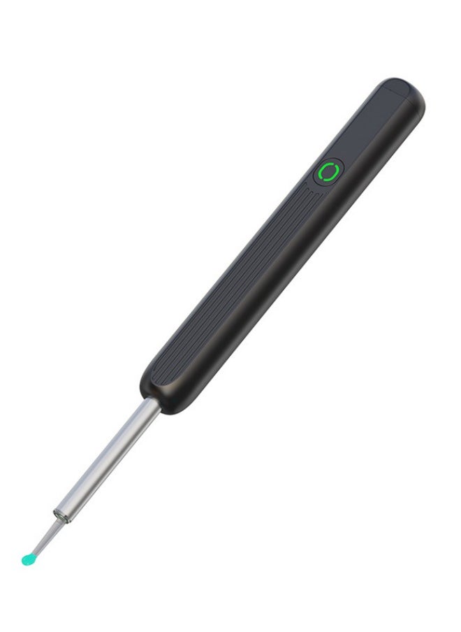 Generic - Ear Cleaner,Wi-Fi Visible Wax Elimination, High Precision Ear Wax Removal Tool with Camera LED Light Wireless Otoscope Smart Ear Cleaning Kit,for iPhone, iPad, Android Phones(Black) - Image 1