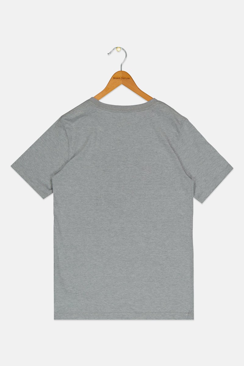 Nike 3Brand by Russell Wilson Kids Boy Sportswear Fit Short Sleeves Training T-shirt, Grey - Image 2