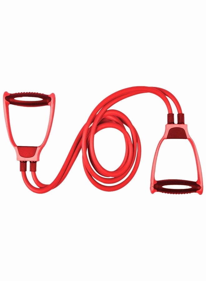 GJSHOP Resistance Bands Workout Double Toning Tube Exerciser Strength Training for Men & Women (Multicolor) - Image 3