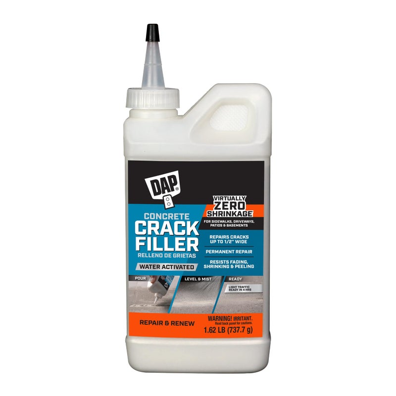 DAP Concrete Crack Filler, Gray, 1.62 lb (7079860500) - Image 1