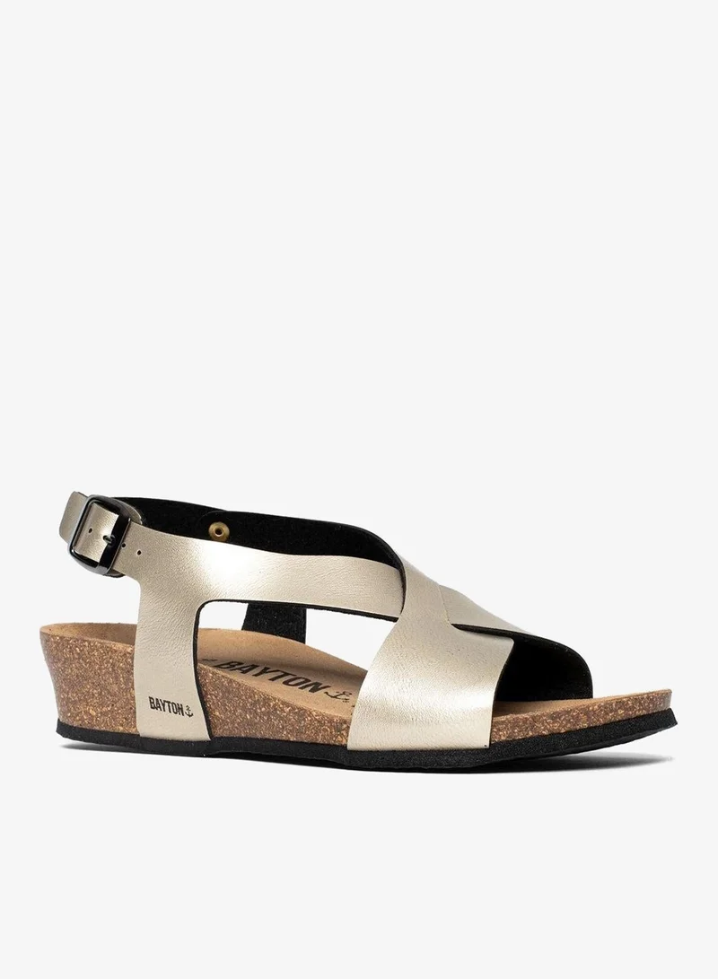 Bayton  Salamanque Strappy Mid Heel Wedges for Women | Best Price UAE