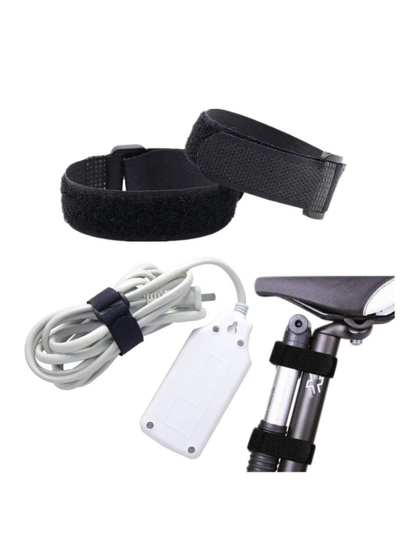 Barakah Equalseal 12" 18" 24" 36" Cable Straps, 24 pcs a Reusable Fastening Hook and Loop Utility Cable Ties Down Wraps Adjustable Cinch Straps - Image 5