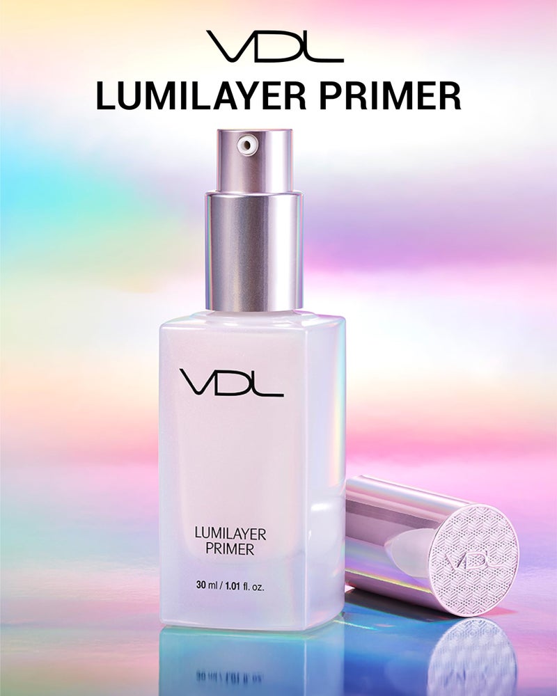 VDL Lumilayer Primer (Glowy Finish, 1.01fl oz) - Illuminating Pearl Makeup Base for Glowing Skin. Korean Makeup. Hydrating Radiance - Image 2
