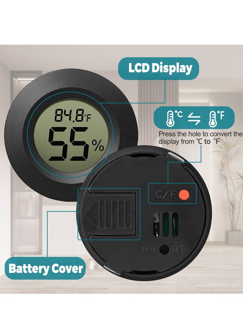Generic 3 Pcs Digital LCD Hygrometer Thermometer Indoor Outdoor Humidity Meter for Greenhouse Basement Baby Room  - Image 4