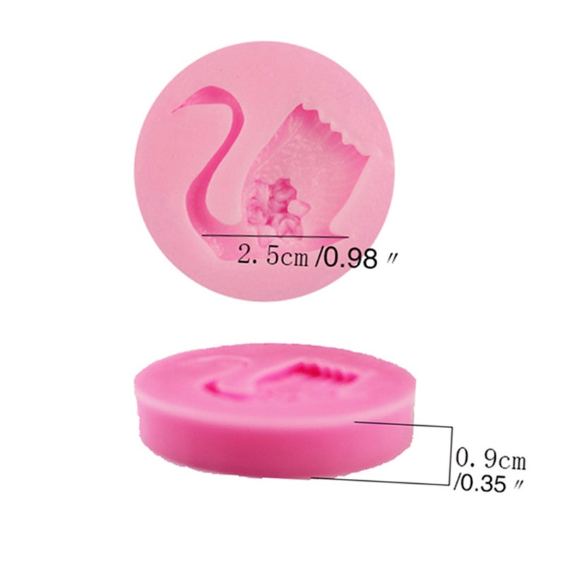 2pcs Fondant Biscuit Molds Silicone Baking Cake Mould Cupcake Dessert Chocolate Mold - Image 2