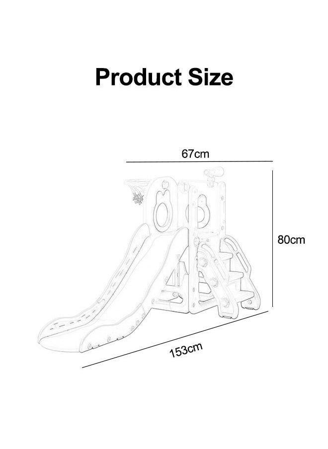 XIANGYU Indoor Freestanding Toddler Playhouse With Easy Assembly Slide And Climber Educational Baby Playground For Play And Learning 1-3 Years Old  - Image 2