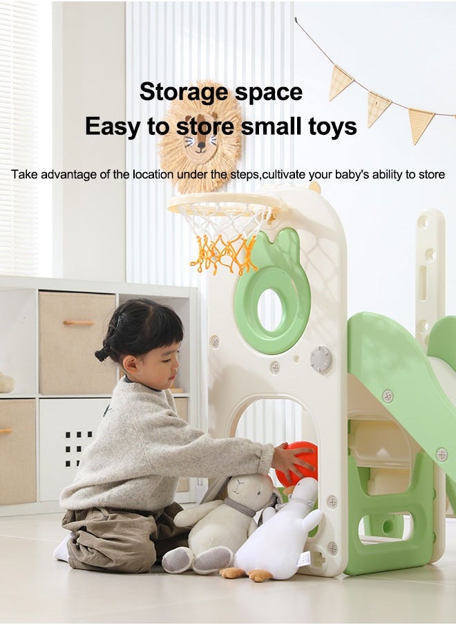 XIANGYU Indoor Freestanding Toddler Playhouse With Easy Assembly Slide And Climber Educational Baby Playground For Play And Learning 1-3 Years Old  - Image 5