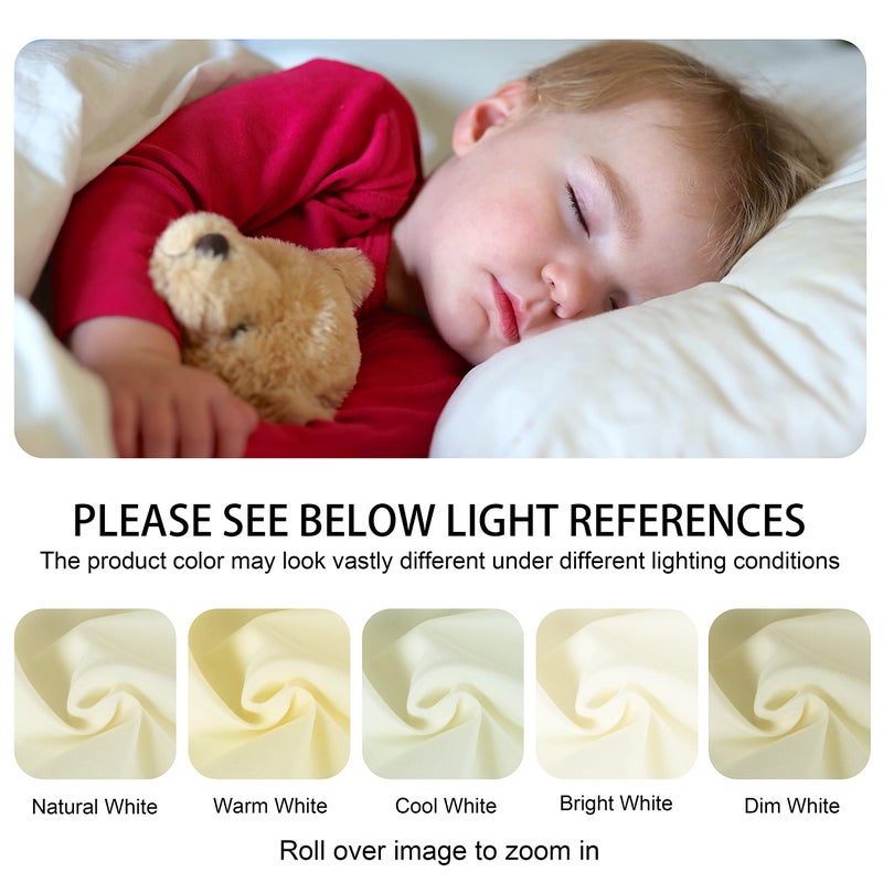 NTBAY Zippered Toddler Pillowcases Set of 2, 100% Brushed Microfiber 13x18 Pillowcases, Super Soft and Cozy Travel Kids Nursery Pillow Cases, 13x18 Inches, Aqua - Image 5