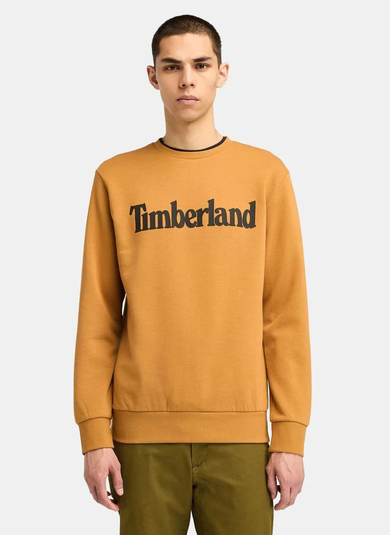 تمبرلاند Men's Northwood Wordmark Logo Sweatshirt
