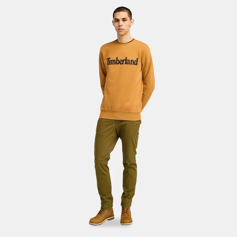 Timberland Men's Northwood Wordmark Logo Sweatshirt
