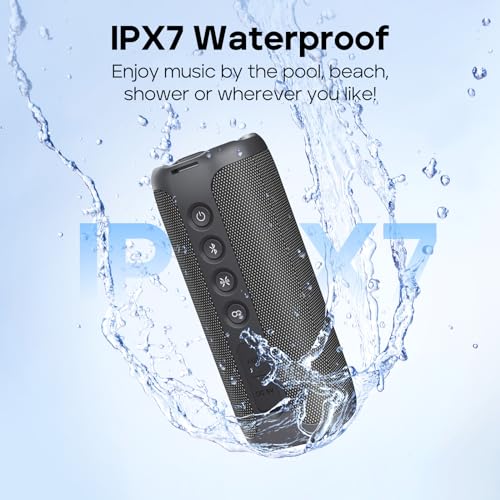 Tribit StormBox 2 Bluetooth Speaker with 34W 360° Surround Sound, XBass Tech, 24H Playtime, IPX7 Waterproof, Bluetooth 5.3, TWS Pairing Portable Wireless Speaker for Outdoor - Image 5