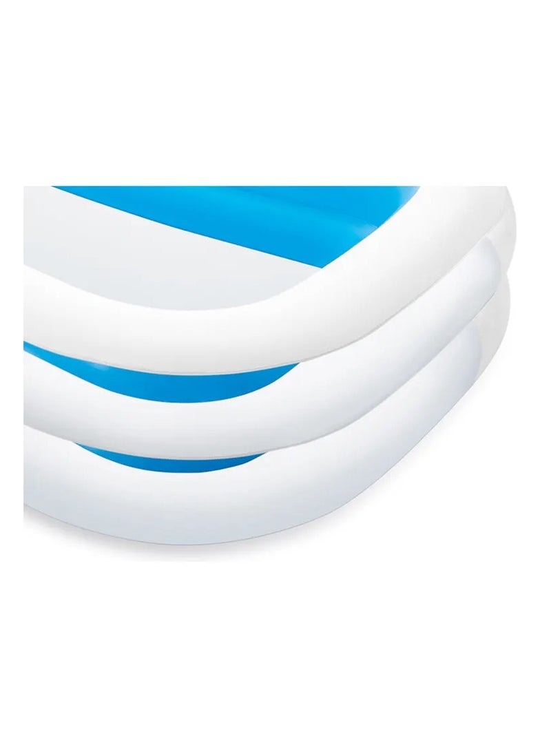 انتكس حوض سباحة قابل للنفخ محمول للأطفال 262x175x56 سم - Image 3