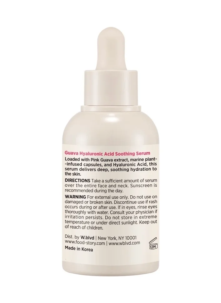 Food story for skin Food Story Guava Hyaluronic Acid Soothing Serum