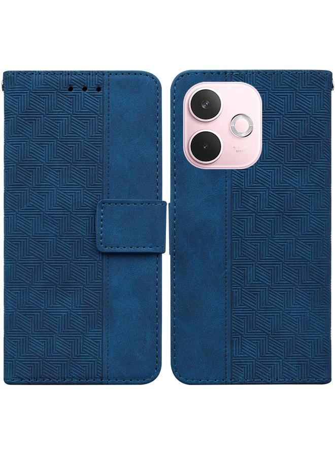 S-TOP Case For OPPO A5 Pro 5G Geometric Embossed Leather Phone Case - Image 1