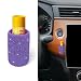 xbrtaia Upright Car Chapstick Holder Bling Insulating Lip Balm HolderRhinestone Car Accessories for Women Interior Suitable for Most Vehicles Purple - Image 2