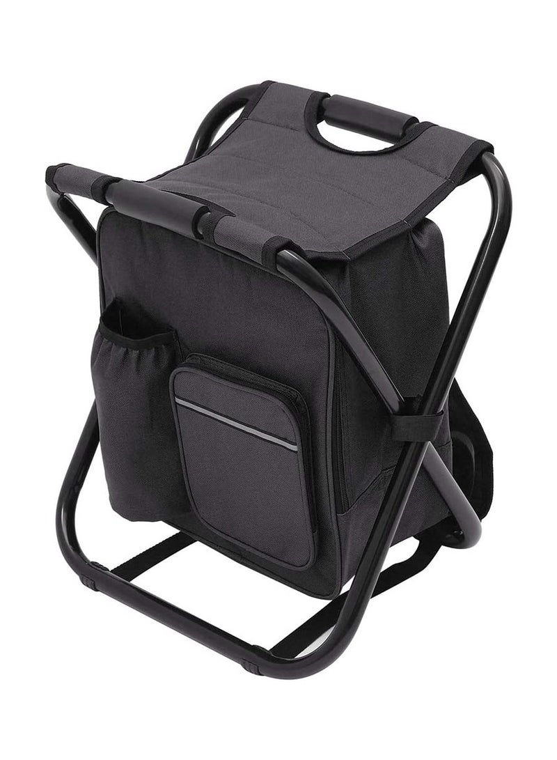 QUTOOB All-in-One Camping Chair - Foldable, Backpack and Storage - Multi Use Outdoor Chair for Trips, Picnics, Camping, Hiking, Backpacking, Adventure and Travel - Image 1