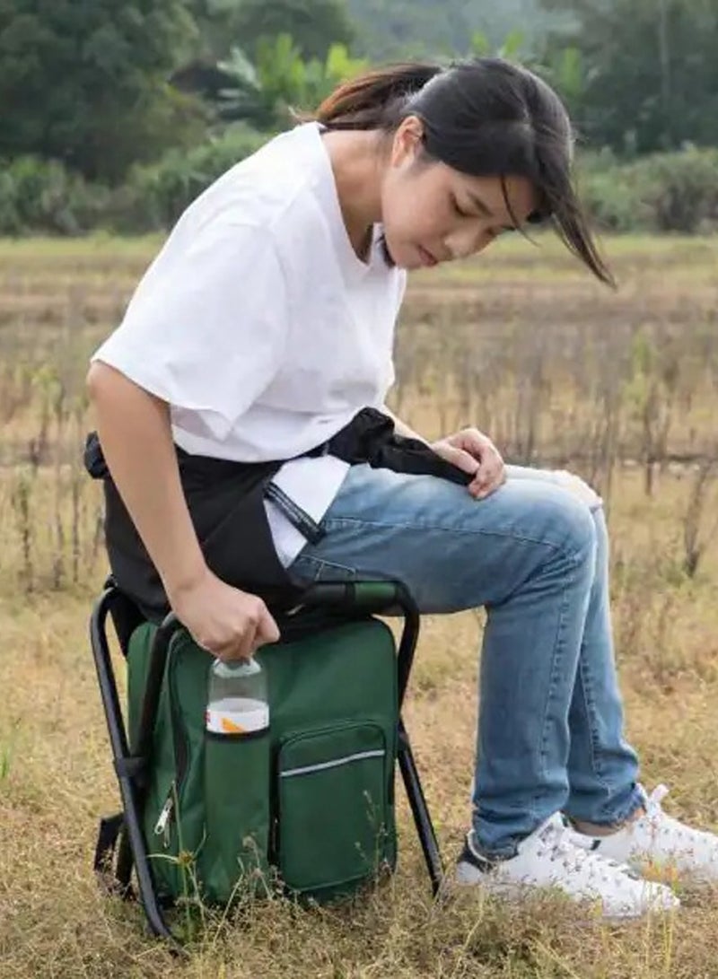 QUTOOB All-in-One Camping Chair - Foldable, Backpack and Storage - Multi Use Outdoor Chair for Trips, Picnics, Camping, Hiking, Backpacking, Adventure and Travel - Image 5