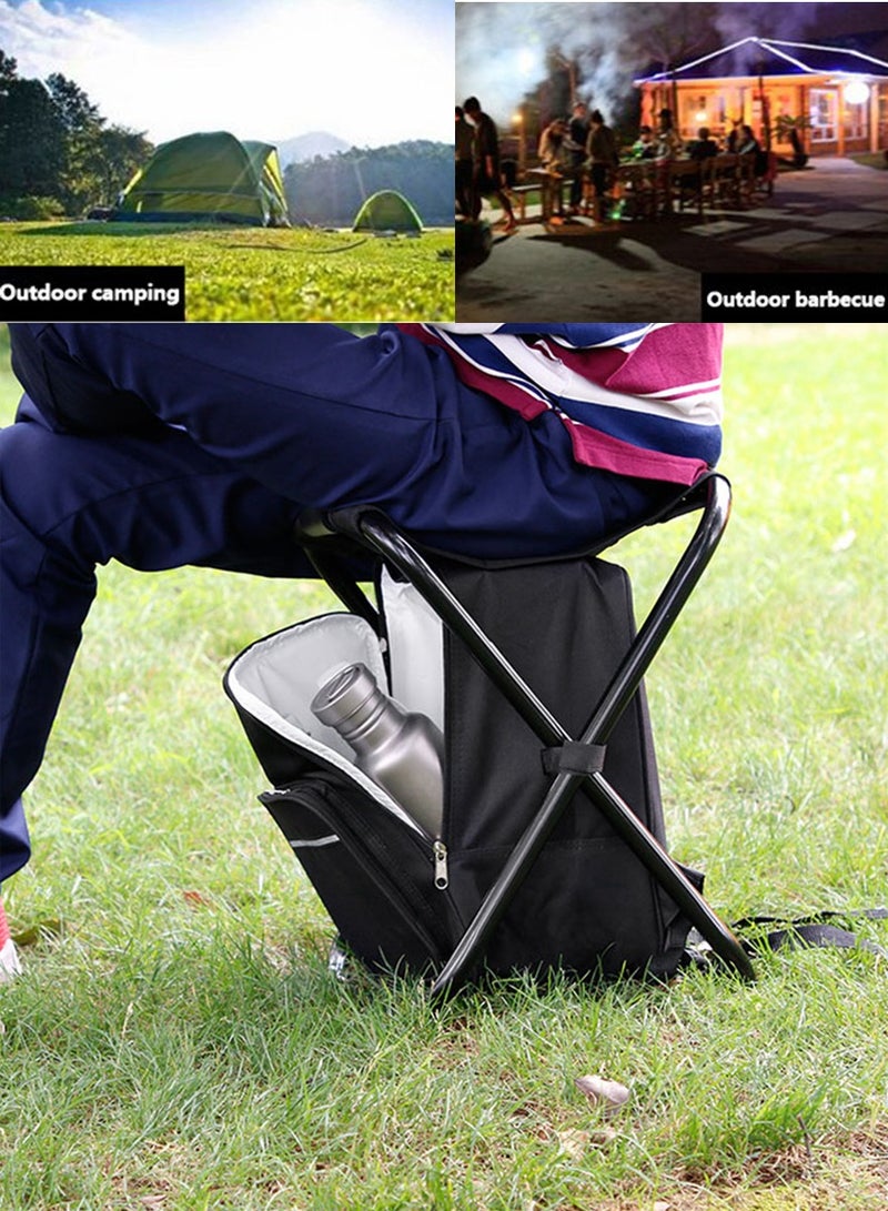 QUTOOB All-in-One Camping Chair - Foldable, Backpack and Storage - Multi Use Outdoor Chair for Trips, Picnics, Camping, Hiking, Backpacking, Adventure and Travel - Image 2