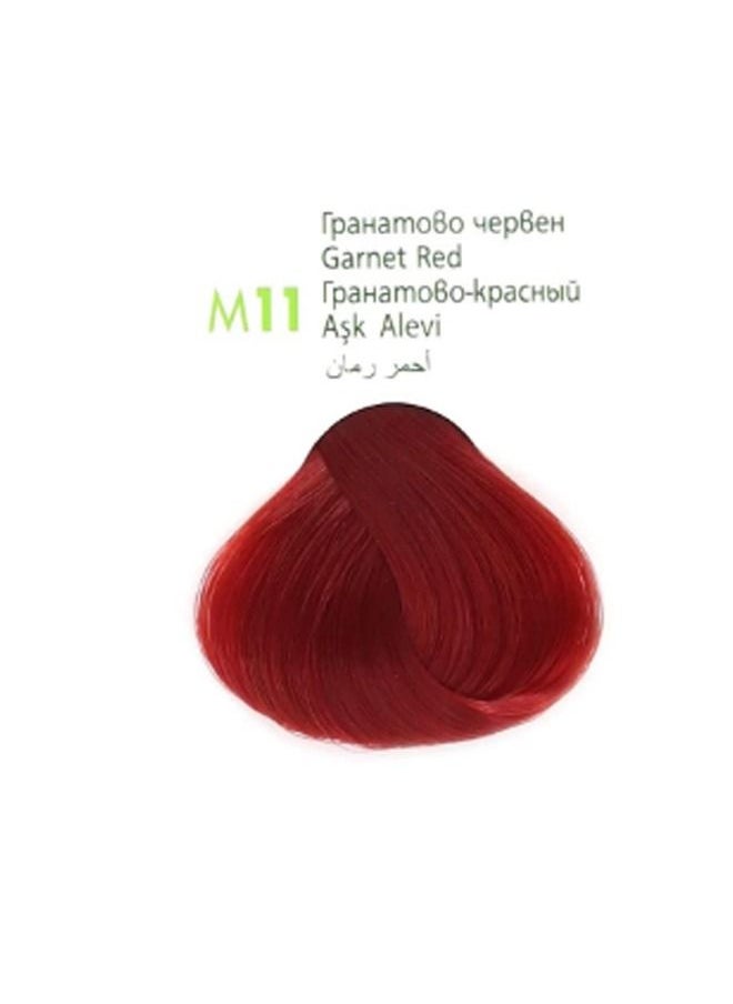 MMBeauty - 2 Pieces of Permanent Hair Dye color Garnet red  M11 - Image 1