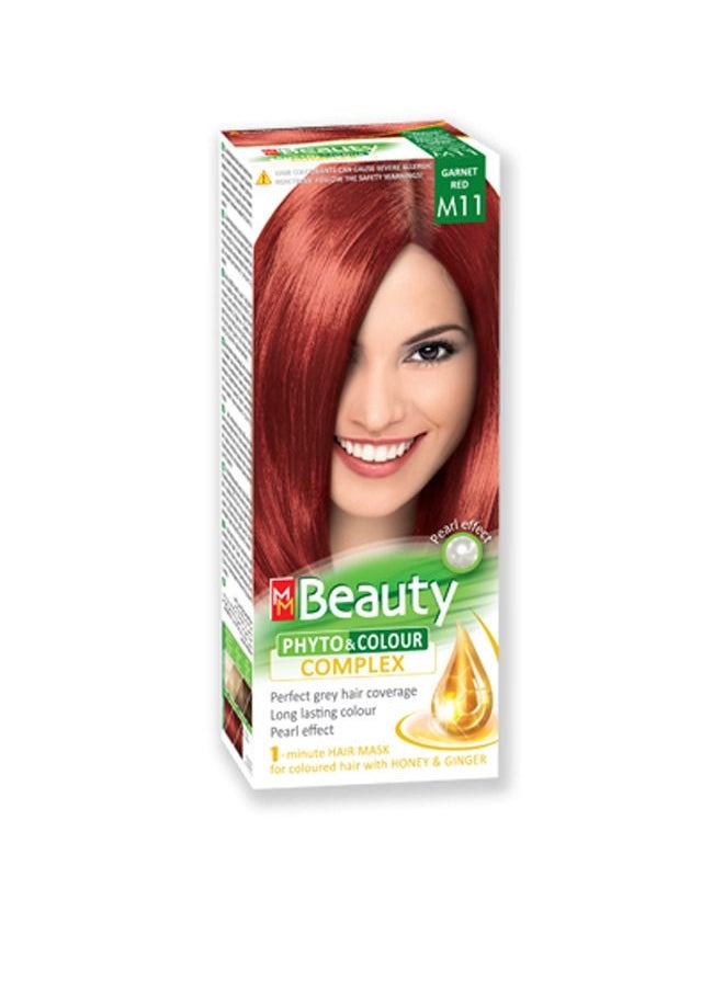 MMBeauty - 2 Pieces of Permanent Hair Dye color Garnet red  M11 - Image 1