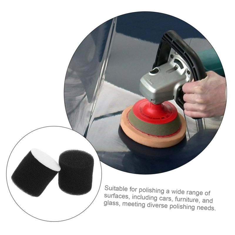 4 Inch 4Pcs Polishing Pads Sponge Buffing Wheel for Car Furniture Glass Surface Waxing - Image 4