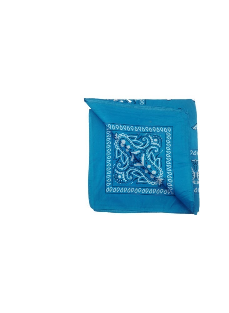 Paisley design polyester bandana, unisex for summer - Image 2