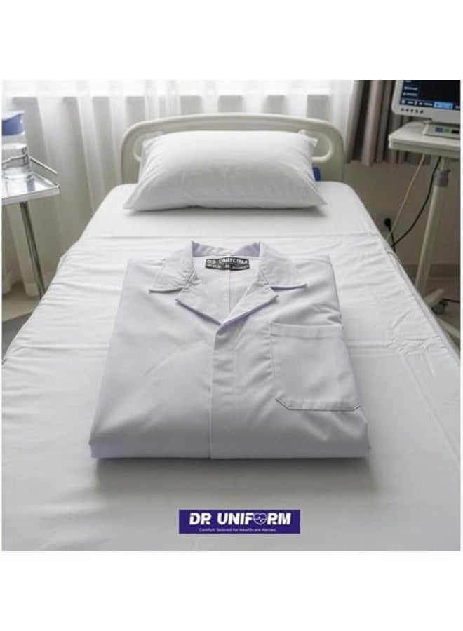 Dr Uniform Classic Lite Women's Lab Coat Lightweight Professional Workwear for Healthcare - Image 4
