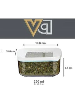 vip ahmet 3 x 250 ml Square Storage Container  - Image 2