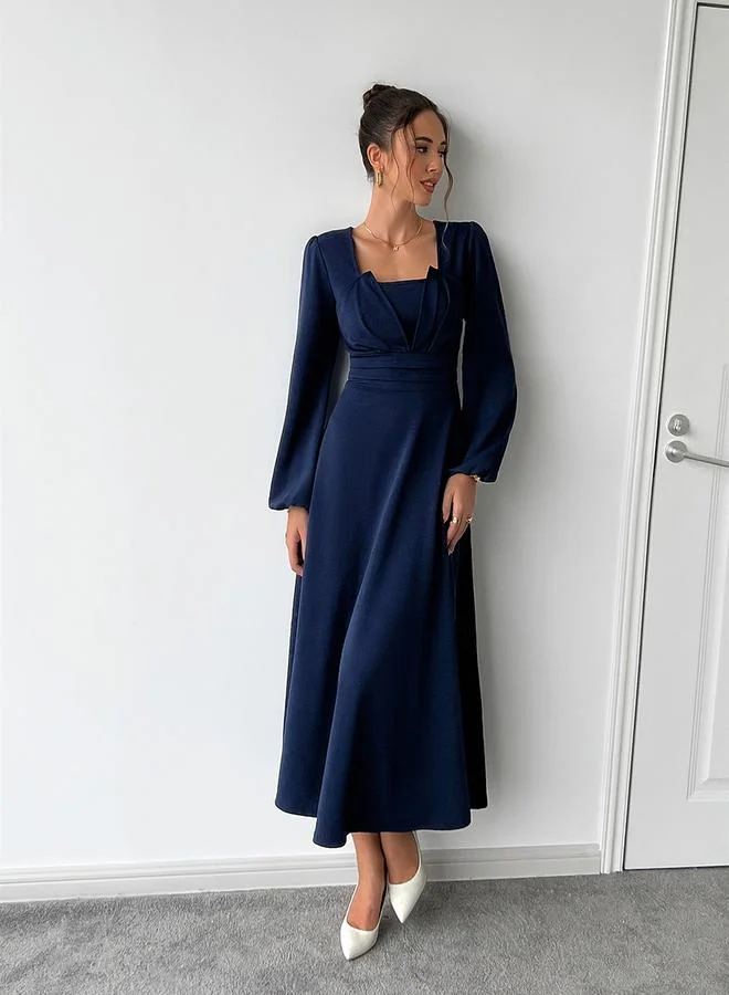 Take Two A-Line Midi Dress