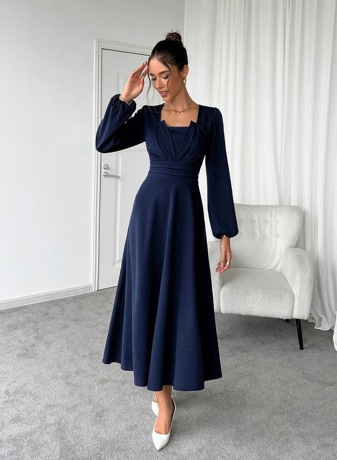 Take Two A-Line Midi Dress