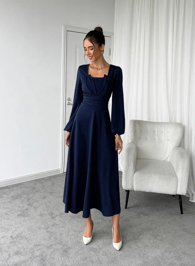 Take Two A-Line Midi Dress