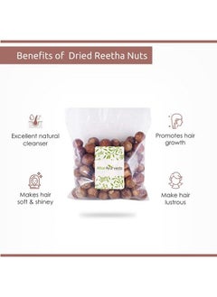 ATTAR AYURVEDA Dried Reetha Nuts/Whole/Soapnuts For Hair 100% Natural (Raw Form) (500 Grams)  - Image 5