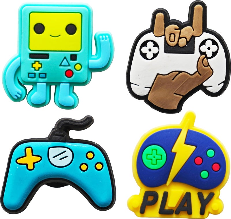 Lmiyowa 48 PCS Shoe Charms for Boys Girls & Kids : Sports Car Truck Video Game and Space Decoration Pins for Clogs - Shoe Accessories - Party Favors Gifts - Image 5