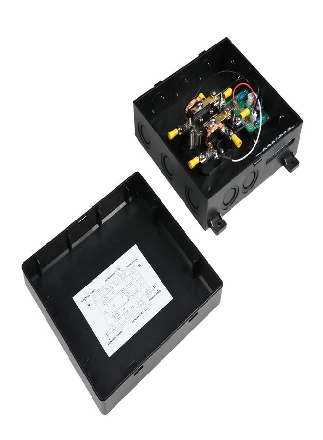 رينوجي مفتاح تحويل رينوجي ٣٠ أمبير لمحولات الطاقة الشمسية، والمولدات المنزلية، وطاقة الشاطئ، وأنظمة النقل التلقائي، ومفتاح تحويل تلقائي للمركبات الترفيهية، ومقطورات السفر، وعربات التخييم، ١٢٠ فولت تيار متردد - Image 2