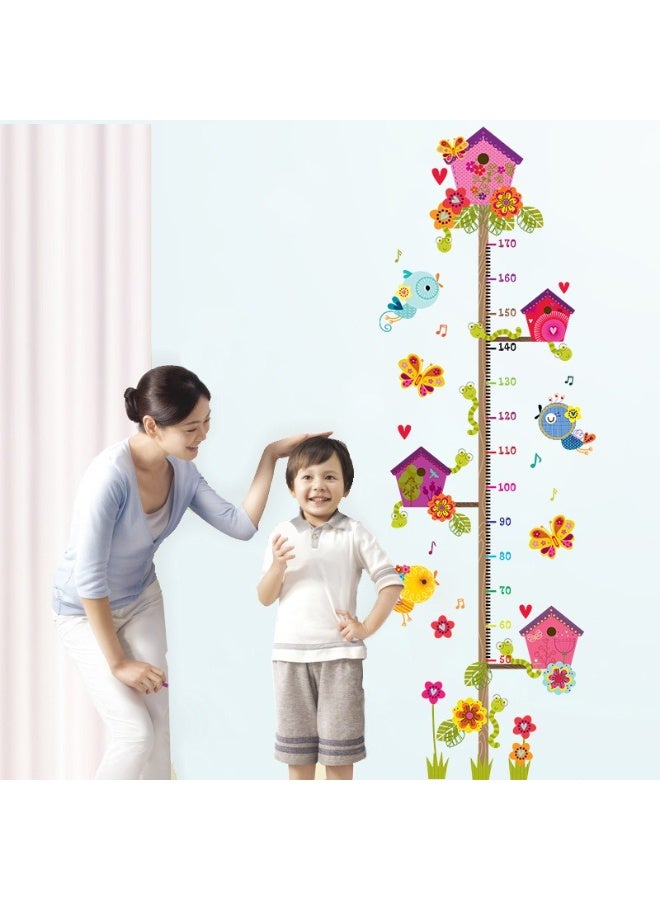 Adorable Height Chart for Kids - No-Drill Growth Chart for Wall, Perfect as Kids Room Decor & Thoughtful Birthday Gift for Boys and Girls - Image 2
