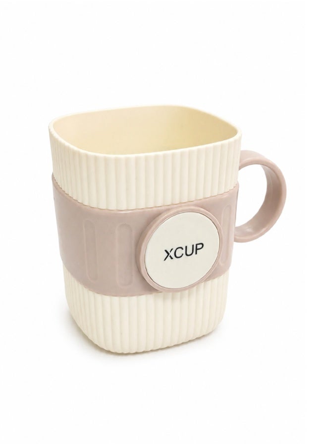 Premium Fluted Eco-Friendly Tea & Coffee Cup with Heat-Resistant Grip – 350ml - Image 4
