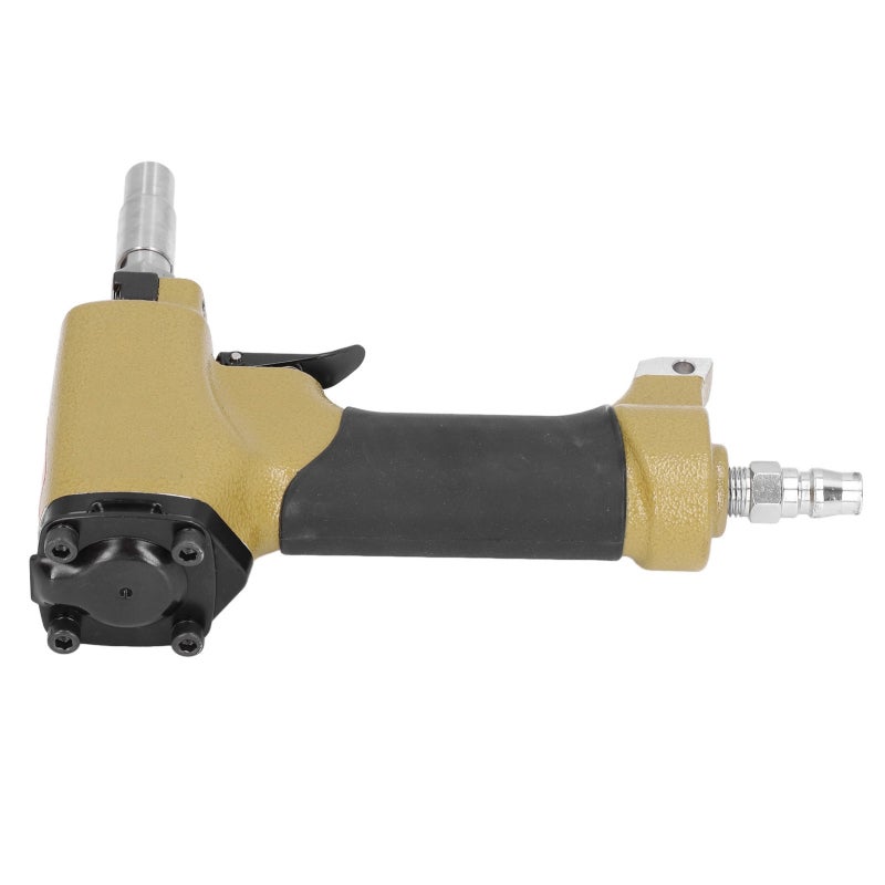Meite Pneumatic Upholstery Staple Gun Aluminum Alloy Lightweight - Magnetic Sleeve Nailer with 54-Piece Capacity for Furniture Fastening Applications - Image 5