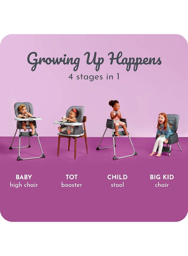 Century Dine On 4-in-1 High Chair, Grows with Child with 4 Modes, Metro - Image 2