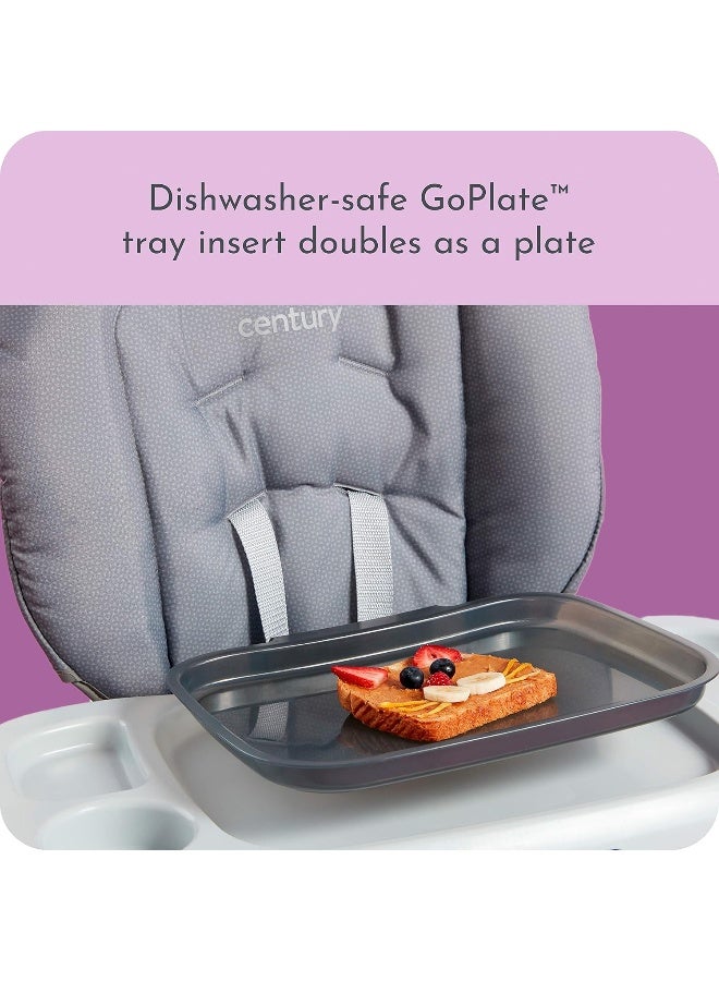 Century Dine On 4-in-1 High Chair, Grows with Child with 4 Modes, Metro - Image 4