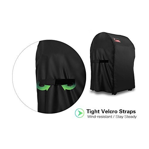 Kingkong 7105 Premium Grill Cover for Weber Spirit 210 Series Gas Grills with Both Collapsed (Not Fit for Spirit II E-210) Including Grill Brush and Tongs - Image 5
