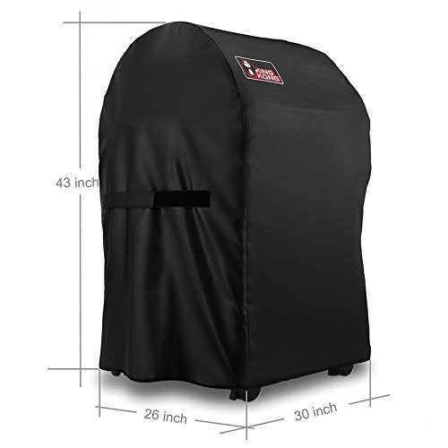 Kingkong 7105 Premium Grill Cover for Weber Spirit 210 Series Gas Grills with Both Collapsed (Not Fit for Spirit II E-210) Including Grill Brush and Tongs - Image 3