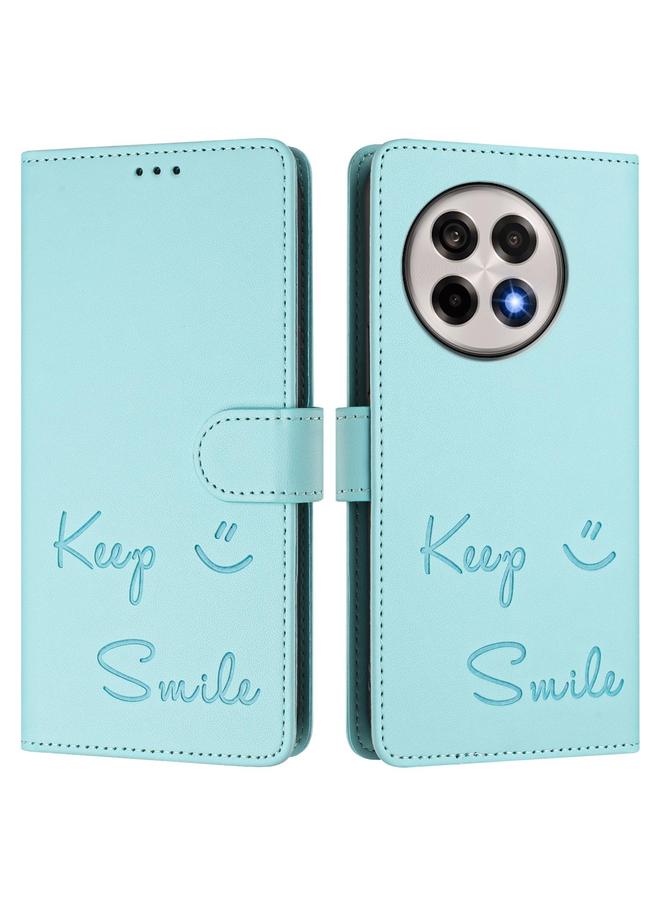 S-TOP Case For OnePlus 13R / Ace 5 Pro 5G Smile Embossing RFID Leather Phone Case - Image 2
