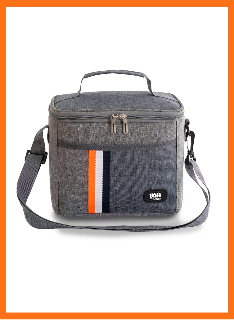 YAH Creation YAH Thermal Lunch Bag, Large Insulated Portable Cooler Tote for Adult and kids, Shoulder Leak Proof and Water Resistant handbag for Work, Office, Picnic, Travel, School - Reusable lunch box Bag.  - Image 1