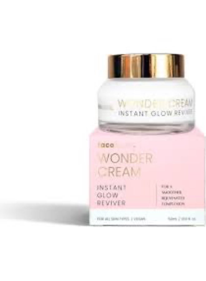 facefacts Pink Moisturizing Cream – Deep Hydration & Soft Glow for All Skin Types | Lightweight Daily Face Cream-50ml