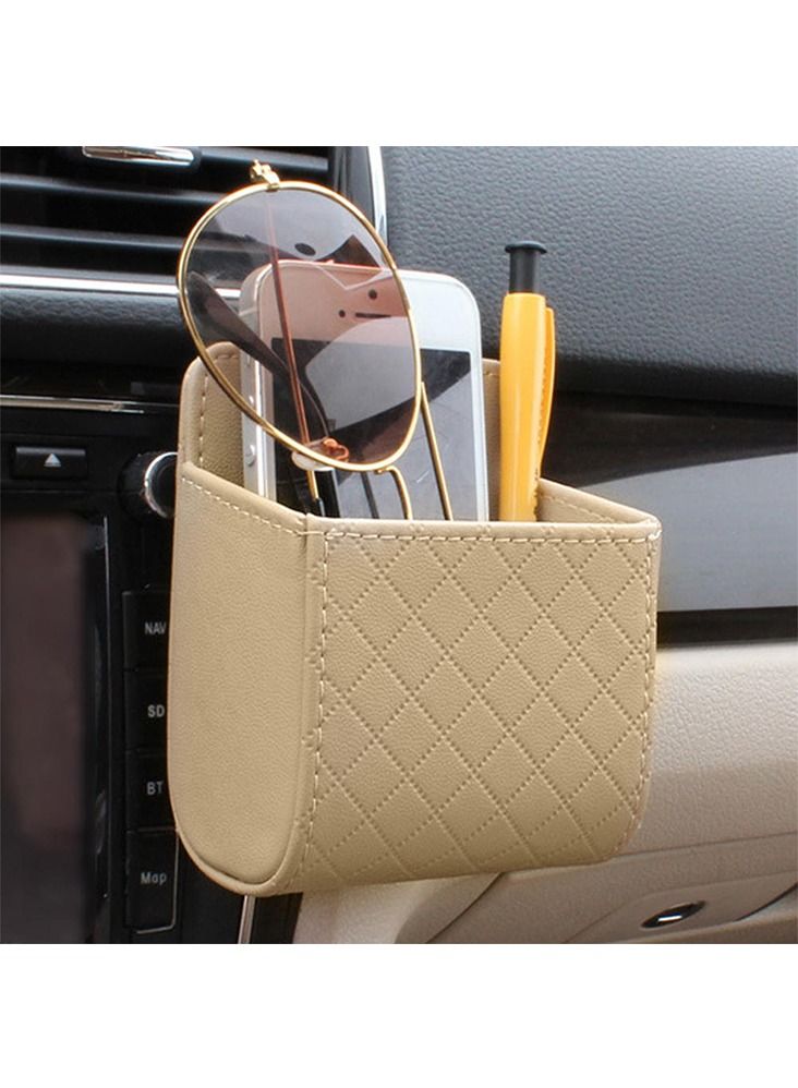 حقيبة تخزين منظم هواء السيارة بيج (عبوة من 1 قطعة) - Image 5